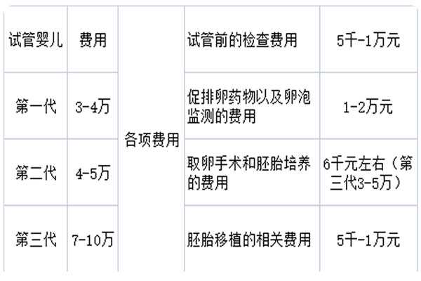 知名世纪代妈公司_2021年天津三代试管婴儿助孕费用详情一览表